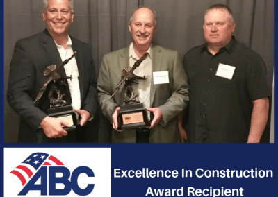 Excellence in Construction Award Recipient