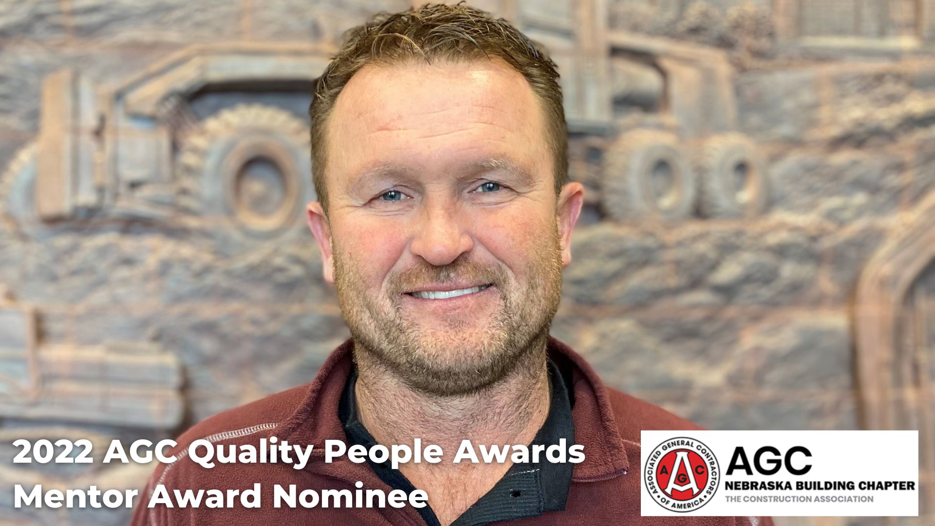 Kabourek Receives AGC Mentor Award Kabourek Receives AGC Mentor Award