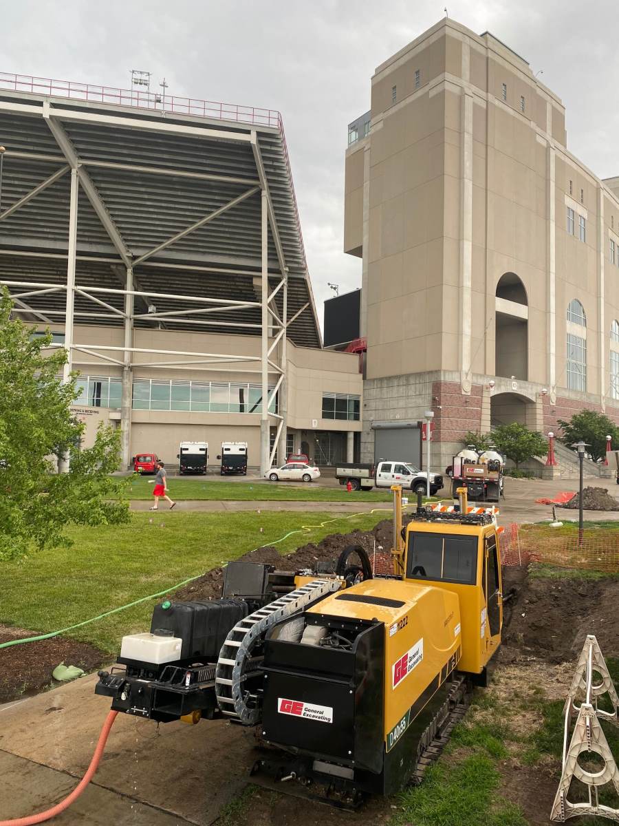 Memorial Stadium Gas Main